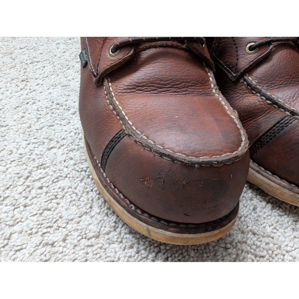 Irish Setter 83620 Ashby Work Boots Mens 13 Leather Brown Steel Toe Waterproof - Picture 9 of 9